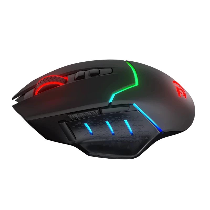 REDRAGON Mirage Pro 8000DPI RGB belaidė žaidimų pelė - juoda