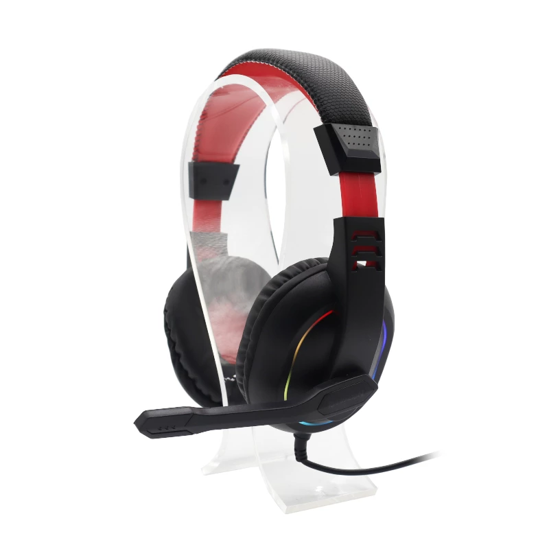 Redragon Over-Ear ARES Aux RGB žaidimų ausinės - juodos