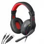 Redragon Over-Ear ARES Aux RGB žaidimų ausinės - juodos