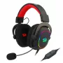REDRAGON Over-Ear ZEUS-X USB RGB žaidimų ausinės - juodos