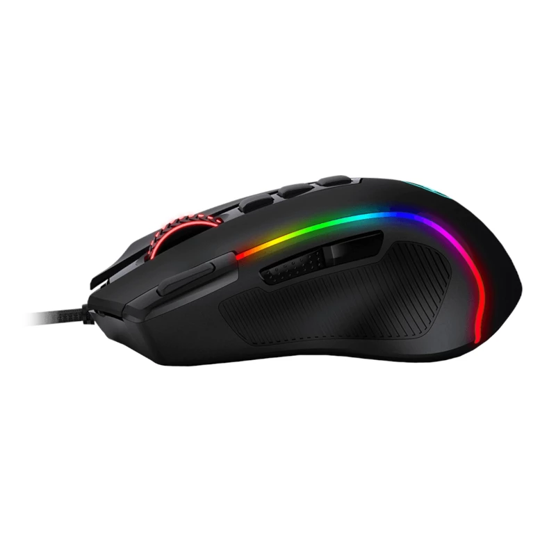 REDRAGON PREDATOR 4000DPI RGB ergonomiška žaidimų pelė - juoda