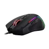 REDRAGON PREDATOR 4000DPI RGB ergonomiška žaidimų pelė - juoda
