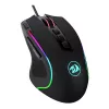 REDRAGON PREDATOR 4000DPI RGB ergonomiška žaidimų pelė - juoda