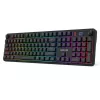 Redragon RM104 PRO VOLCANO RGB belaidė membraninė žaidimų klaviatūra - juoda