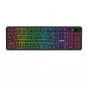Redragon RM104 PRO VOLCANO RGB belaidė membraninė žaidimų klaviatūra - juoda