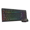Redragon RYLO PRO S142 trijų režimų RGB žaidimų klaviatūros ir pelės rinkinys