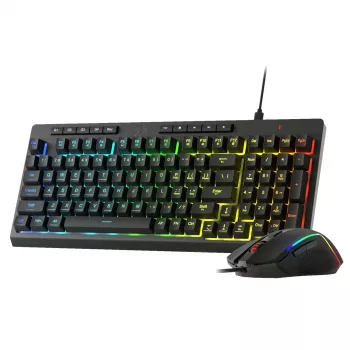Redragon RYLO S141 Membraninė žaidimų klaviatūra ir pelė laidinis rinkinys