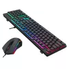 Redragon S107 RGB Gaming Essentials laidinis žaidimų klaviatūros ir pelės rinkinys