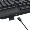 Redragon S151 RGB žaidimų klaviatūros ir pelės rinkinys - juoda