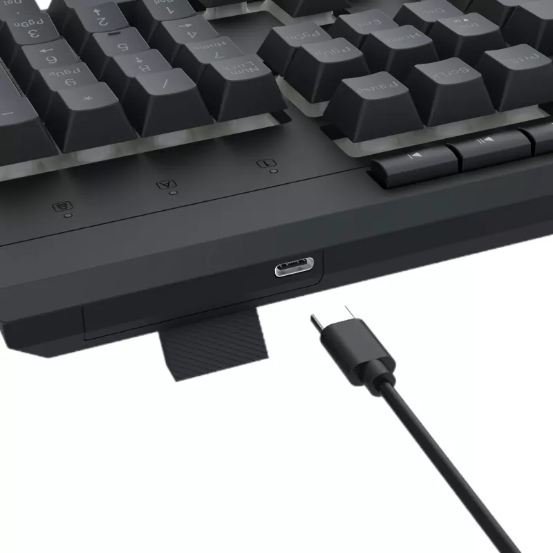Redragon S151 RGB žaidimų klaviatūros ir pelės rinkinys - juoda