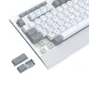Redragon S151 laidinis RGB žaidimų klaviatūros ir pelės rinkinys - balta ir pilka