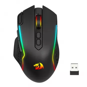 Redragon TAIPAN MAX 12000DPI belaidė žaidimų pelė - juoda