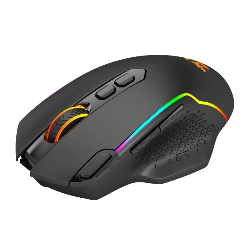 REDRAGON Taipan Pro 10000DPI RGB belaidė žaidimų pelė - juoda