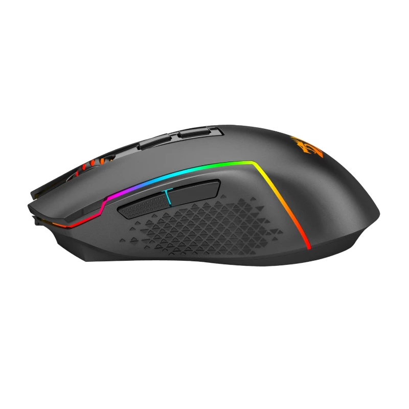 REDRAGON Trident Pro 8000DPI RGB žaidimų pelė - juoda