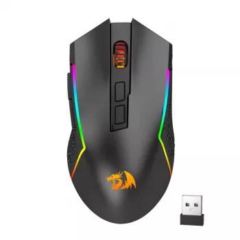 REDRAGON Trident Pro 8000DPI RGB žaidimų pelė - juoda
