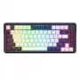 Redragon UCAL K673 PRO 65% Tri-Mode belaidė mechaninė žaidimų klaviatūra - juoda (karštai keičiama, gasket mount, RGB)
