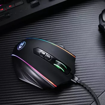 REDRAGON VAMPIRE ELITE belaidė žaidimų pelė 16000 DPI RGB juoda
