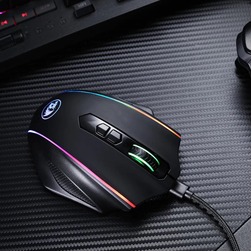 REDRAGON VAMPIRE ELITE belaidė žaidimų pelė 16000 DPI RGB juoda