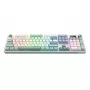 Redragon WYVERN K761 Pro viso dydžio RGB belaidė mechaninė žaidimų klaviatūra - balta/žalia