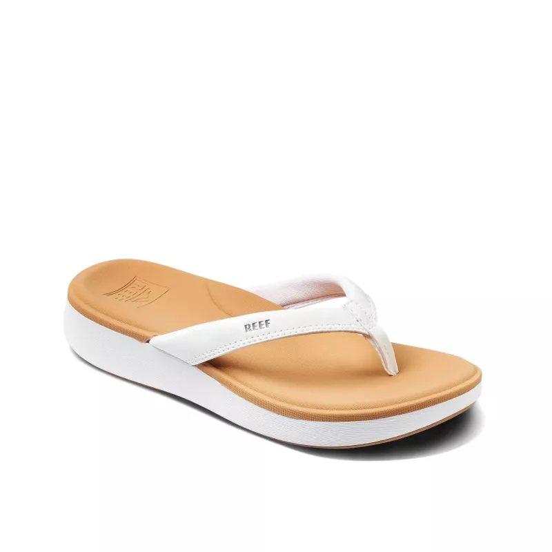 REEF Cushion Cloud Women's Sandals White/Tan