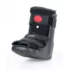 REH O-1183/XL Short Air Walker Boot – Pneumatinis kulkšnies ir pėdos imobilizatorius, siūbuojantis padas, juoda/pilka, XL dydis