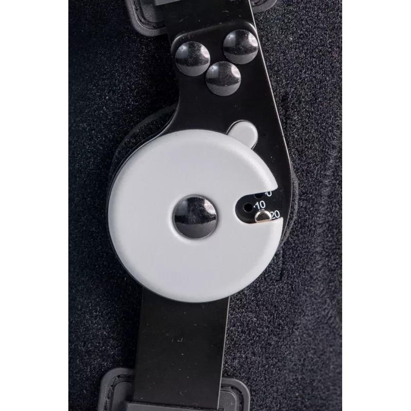 REH Stabilmax O-1241/M atviras girnelės trumpas kelio įtvaras, vidutinis, juodas