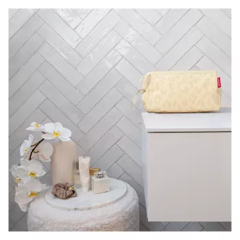 Reisenthel Travelcosmetic kosmetinė Kelioninis krepšys Leo Vanilla 4L vandenį atstumiantis WC1043