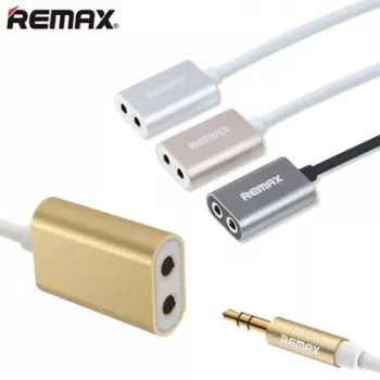 REMAX Qulmax 3.5mm Share Jack Cable RL-20S pilka