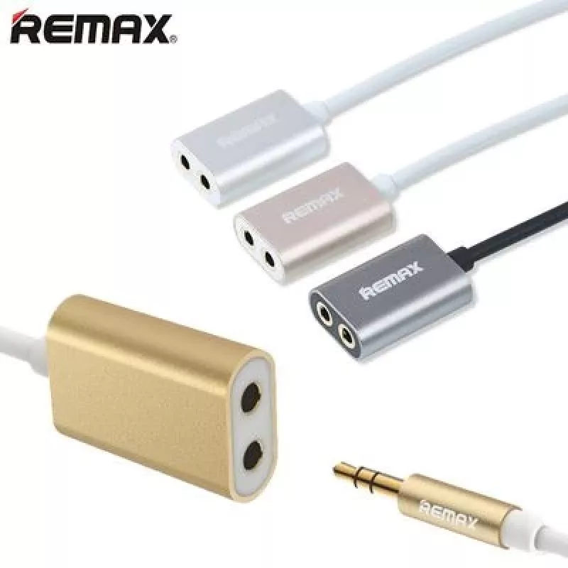 REMAX Qulmax 3.5mm Share Jack Cable RL-20S pilka