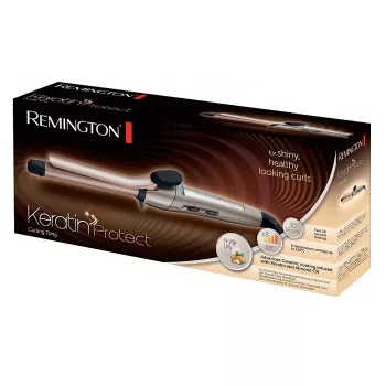 Remington CI5318 38mm skaitmeninė garbanojimo lazdelė su 4x apsaugine danga - juoda/rožinė