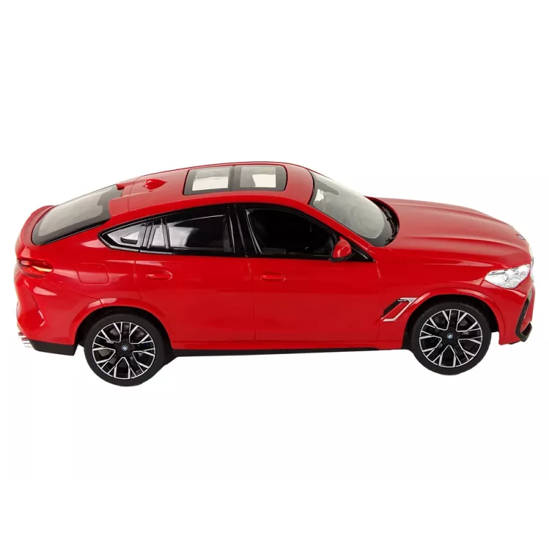 Nuotoliniu valdymu automobilis RC BMW X6 Rastar Pilot Red 1:14