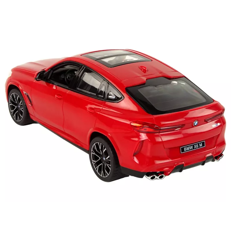 Nuotoliniu valdymu automobilis RC BMW X6 Rastar Pilot Red 1:14
