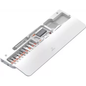 Renkforce 22 dalių valymo rinkinys su ergonomišku riešo atrama klaviatūrai ir integruotu išmaniojo telefono laikikliu, baltas RF-7260828