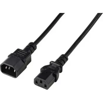 Renkforce Deluxe maitinimo prailginimo kabelis C13 į C14 2 m juodas RF-7176936