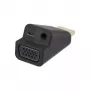 Renkforce HDMI į VGA adapteris su 3,5 mm audio, Full HD 1080p, juodas 041C142