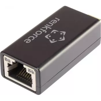 Renkforce RF-3386050 USB-C į RJ-45 Gigabit Ethernet adapteris juodas