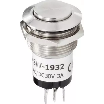 Renkforce RF-4707810 nerūdijančio plieno durų skambučio mygtukas 1-gang 24 V/1 A