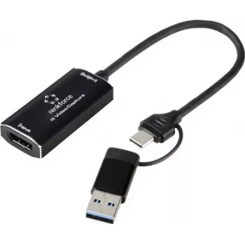 Renkforce RF-4KVC-100 vaizdo įrašymo sistema USB Plug and Play 4K HDMI į USB 3.0 Full HD 1080p60 vaizdo įrašymo plokštė RF-6048350