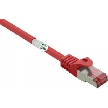 RENKFORCE RF-5176542 Cat 6 S/FTP tinklo prievado kabelis, RJ45, 2 m, raudonas, be užkabinimo