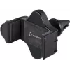 Renkforce RF-5385148 360° pasukamas automobilinis telefonų laikiklis su ventiliacijos grotelių tvirtinimu, skirtas 55–85 mm išmaniesiems telefonams, juodas