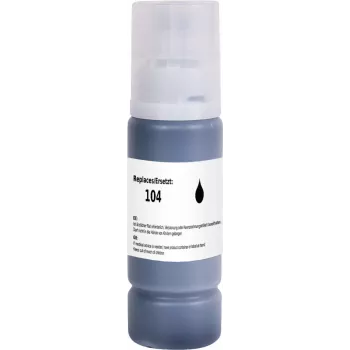 Renkforce RF-5718862 Suderinamas juodas rašalo buteliukas Epson EcoTank (65 ml, 4500 puslapių, T00P1)