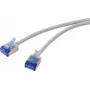 Renkforce RF-7116930 CAT 6a U/FTP itin plonas tinklo pataisos kabelis, RJ45, 2 m, pilkas