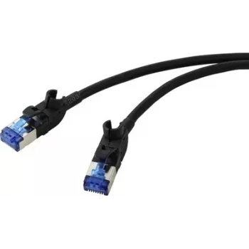 Renkforce RF-7116940 CAT 6a S/FTP tinklo kabelis, RJ45, 2 m, pilkas (RAL 7035)