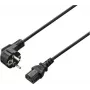 Renkforce RF-7176932 3m maitinimo laidas CEE 7/7 į IEC C13, 10A 250V, juodas