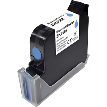 Renkforce RF-7593188 Suderinama tirpiklinio rašalo kasetė ZK2588 mėlyna 42ml, skirta HP TIJ 2.5