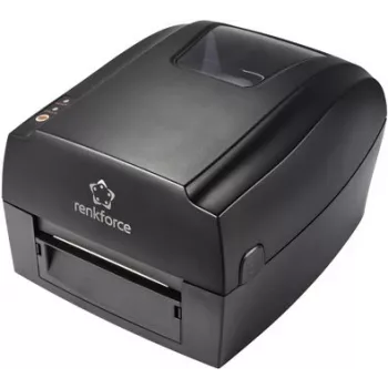 Renkforce RF-TTLP4-01 tiesioginio terminio spausdinimo etikečių spausdintuvas, 203 dpi, 118 mm, USB ir RS-232, juodas RF-5469252