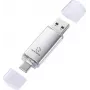 Renkforce RF-USBOS-230 64 GB USB 3.2 Gen 1 dviguba USB-A/USB-C atmintinė sidabrinė RF-6688140