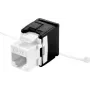 Renkforce RJ45 Keystone modulis Cat 6 ekranuotas, montuojamas be įrankių, cinko lydinio liejimas RF-4538242