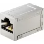 Renkforce RJ45 tinklo adapterio sujungėjas, CAT 6a, ekranuotas, baltas (RF-4562732)