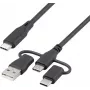 Renkforce USB 2.0 USB-C įkrovimo kabelis 3m juodas RF-6615910